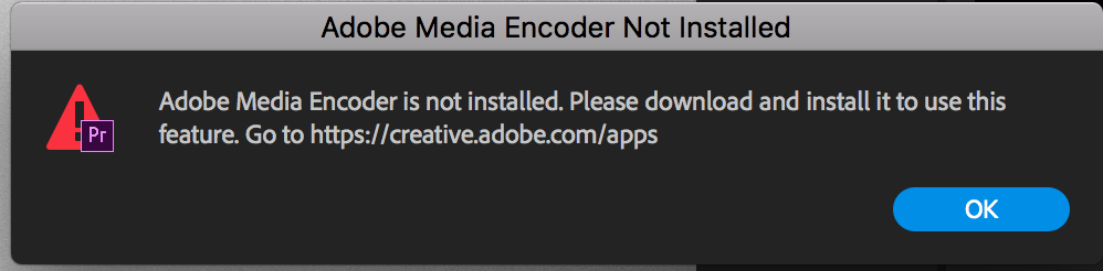 Adobe Media Encoder For Mac